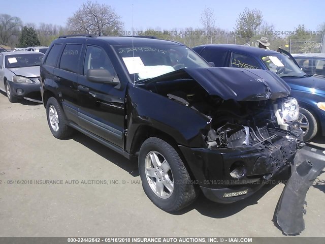 1J4GR48KX6C349864 - 2006 JEEP GRAND CHEROKEE LAREDO/COLUMBIA/FREEDOM 黑色 照片 1