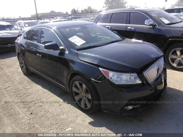 1G4GE5EV8AF297319 - 2010 BUICK LACROSSE CXS BLACK photo 1
