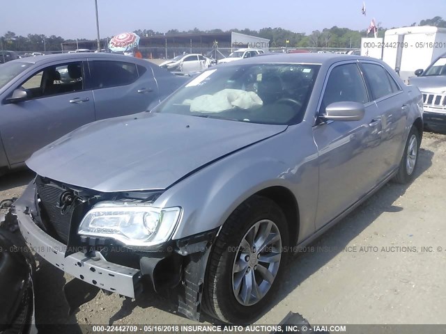 2C3CCAAG5GH235445 - 2016 CHRYSLER 300 LIMITED SILVER photo 2