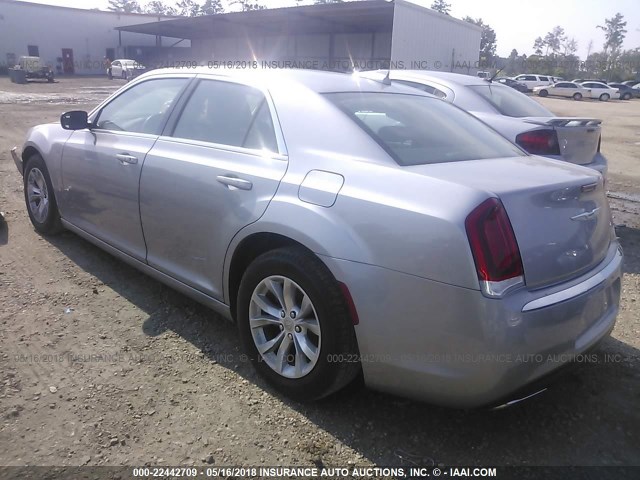 2C3CCAAG5GH235445 - 2016 CHRYSLER 300 LIMITED SILVER photo 3