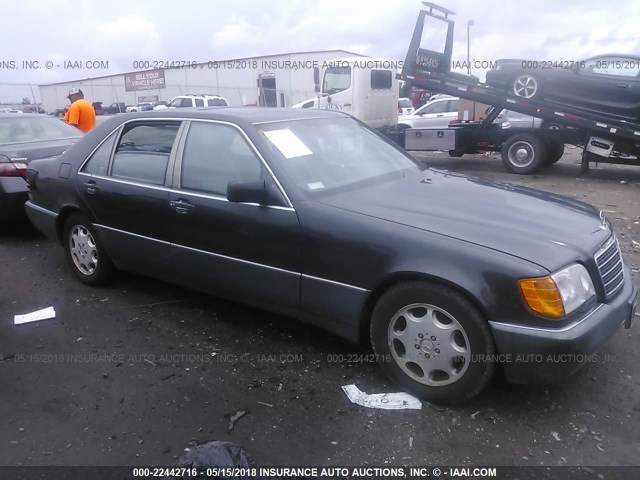 WDBGA43E6RA155233 - 1994 MERCEDES-BENZ S 420 BLACK photo 1