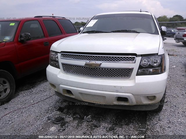 1GNFC13C28R258533 - 2008 CHEVROLET TAHOE C1500 WHITE photo 6