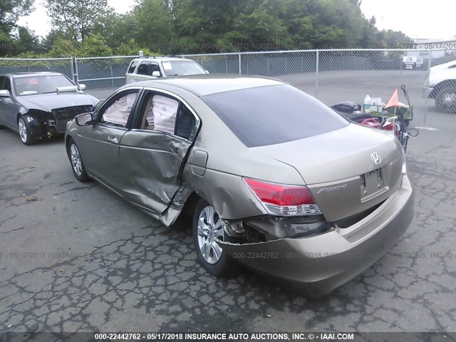 1HGCP2F47AA053953 - 2010 HONDA ACCORD LXP TAN photo 3