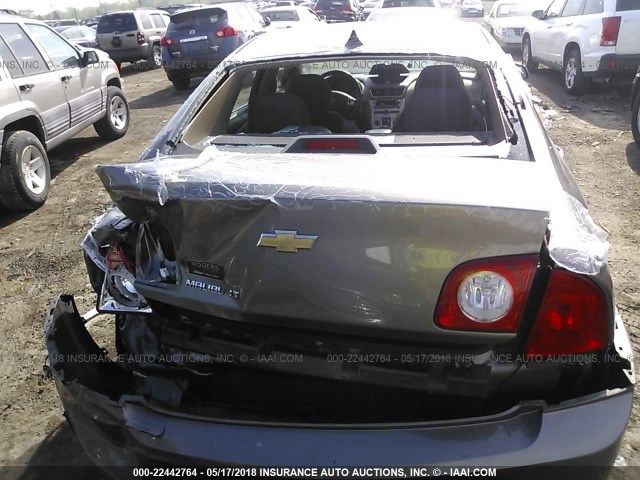1G1ZC5E07CF243058 - 2012 CHEVROLET MALIBU 1LT 棕色 照片 6