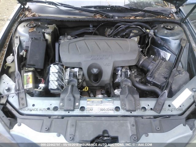 2G2WP552761228737 - 2006 PONTIAC GRAND PRIX GREEN photo 10