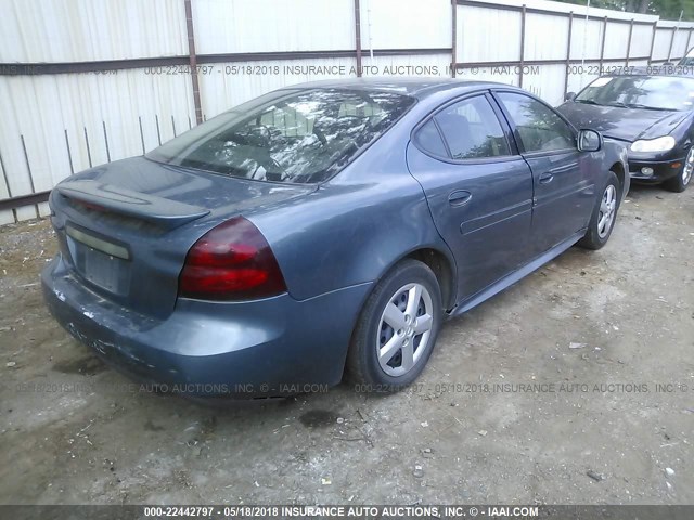 2G2WP552761228737 - 2006 PONTIAC GRAND PRIX GREEN photo 4