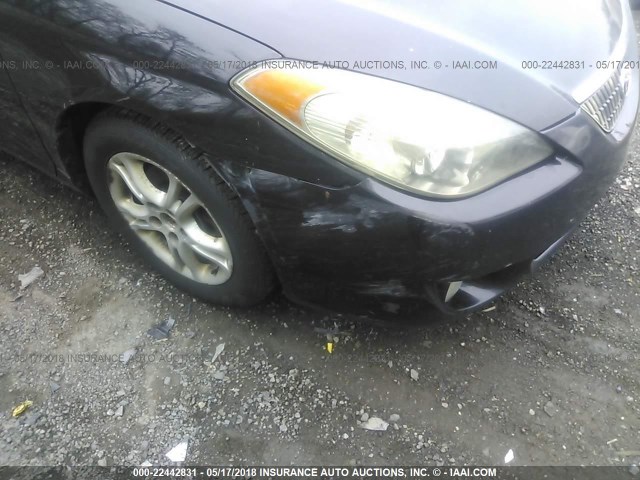 4T1CE38P24U799792 - 2004 TOYOTA CAMRY SOLARA SE/SLE Qara foto 6