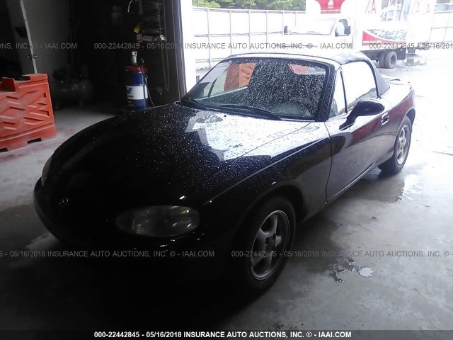 JM1NB353XY0142002 - 2000 MAZDA MX-5 MIATA LS BLACK photo 2