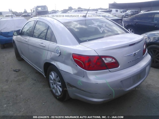 1C3CC4FB4AN225583 - 2010 CHRYSLER SEBRING TOURING SILVER photo 3