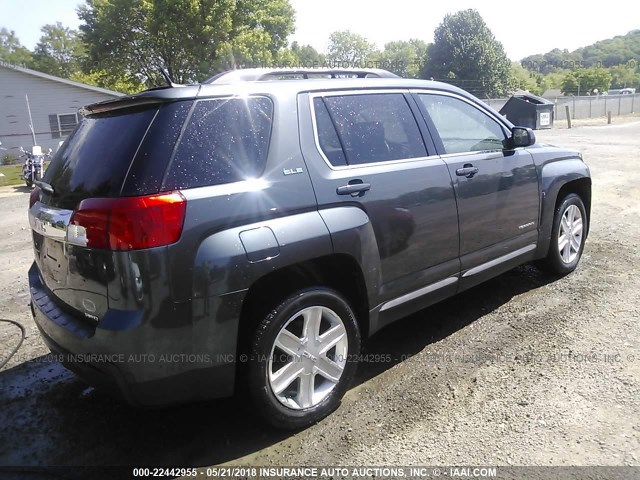 2CTFLTEC3B6389169 - 2011 GMC TERRAIN SLE GRAY photo 4