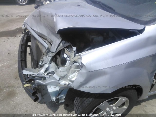 KL1TD5DE2AB130668 - 2010 CHEVROLET AVEO LS/LT 银色 照片 6