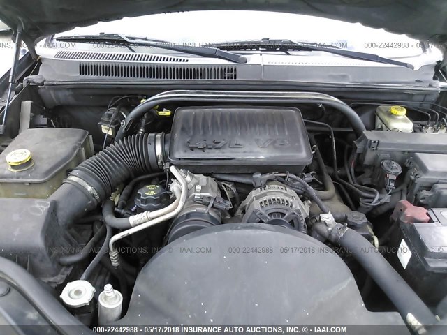 1J4HR48N65C667557 - 2005 JEEP GRAND CHEROKEE LAREDO/COLUMBIA/FREEDOM 黑色 照片 10