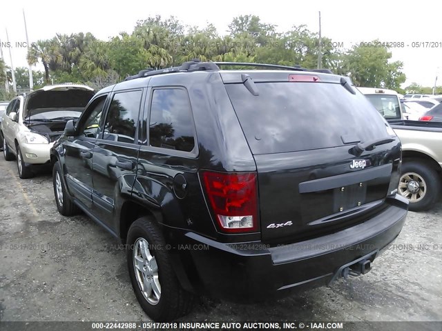 1J4HR48N65C667557 - 2005 JEEP GRAND CHEROKEE LAREDO/COLUMBIA/FREEDOM 黑色 照片 3