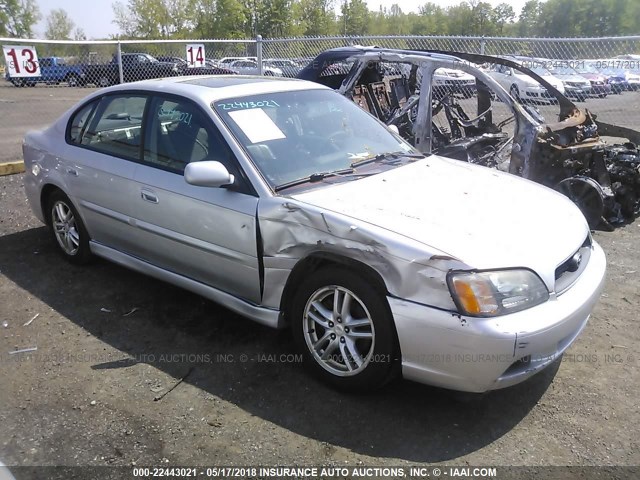 4S3BE646445208404 - 2004 SUBARU LEGACY GT SILVER photo 1