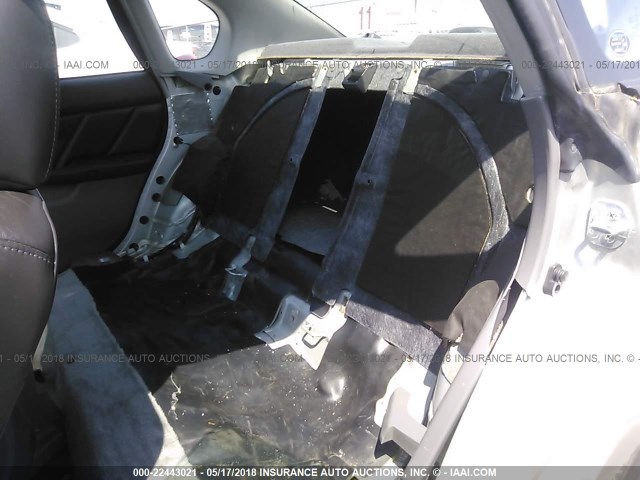 4S3BE646445208404 - 2004 SUBARU LEGACY GT SILVER photo 8