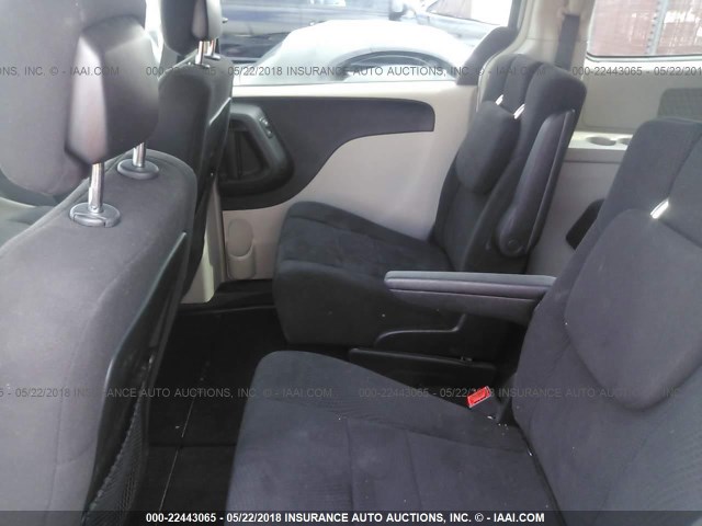 2C4RDGDG3DR624365 - 2013 DODGE GRAND CARAVAN CREW GRAY photo 8