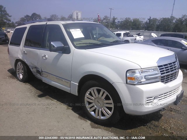 5LMFU27558LJ09651 - 2008 LINCOLN NAVIGATOR WHITE photo 1