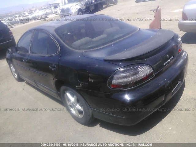 1G2WP52K62F150619 - 2002 PONTIAC GRAND PRIX GT BLACK photo 3