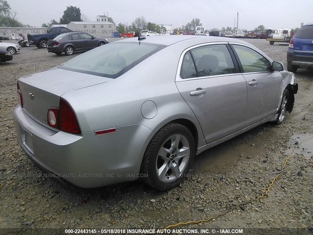 1G1ZH57B68F158705 - 2008 CHEVROLET MALIBU 1LT 银色 照片 4