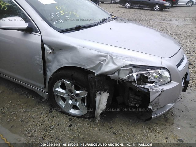 1G1ZH57B68F158705 - 2008 CHEVROLET MALIBU 1LT 银色 照片 6