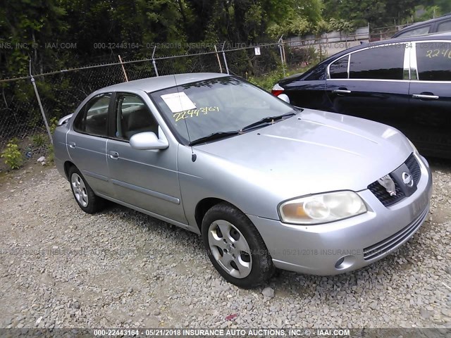 3N1CB51D74L834073 - 2004 NISSAN SENTRA 1.8/1.8S GRAY photo 1