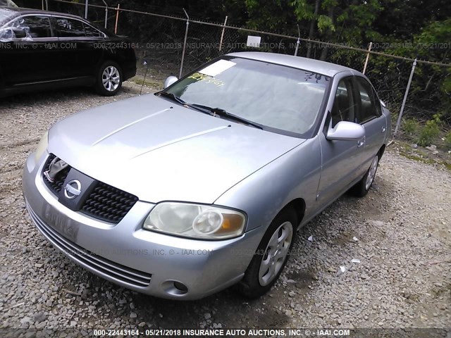 3N1CB51D74L834073 - 2004 NISSAN SENTRA 1.8/1.8S GRAY photo 2