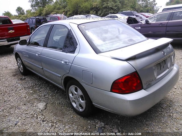 3N1CB51D74L834073 - 2004 NISSAN SENTRA 1.8/1.8S GRAY photo 3