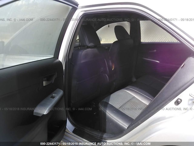 4T1BF1FK1CU176103 - 2012 TOYOTA CAMRY SE/LE/XLE 银色 照片 8