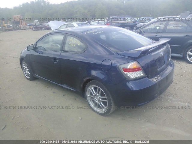 JTKDE177X60084468 - 2006 TOYOTA SCION TC 蓝色 照片 3