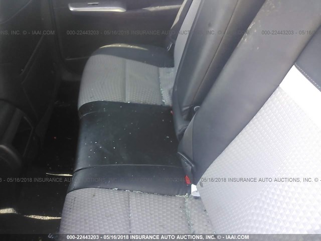 4T1BF1FKXCU027706 - 2012 TOYOTA CAMRY SE/LE/XLE ვერცხლისფერი ფოტო 8