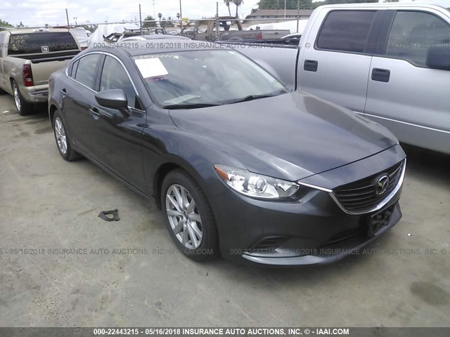 JM1GJ1U61F1178065 - 2015 MAZDA 6 SPORT GRAY photo 1