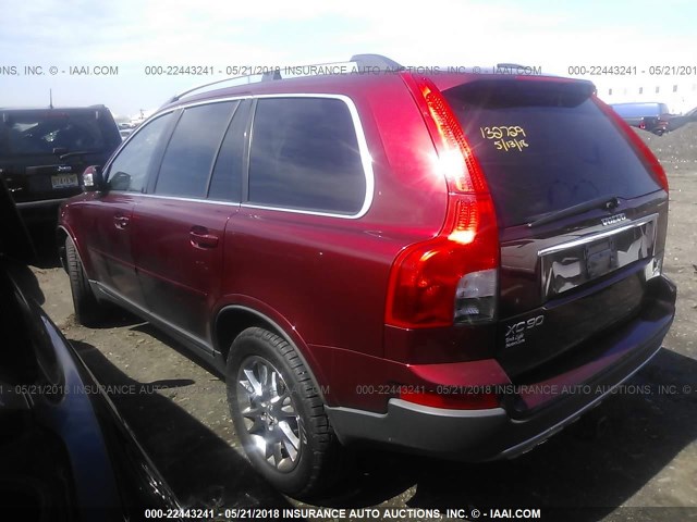 YV4CZ852171363534 - 2007 VOLVO XC90 V8 MAROON photo 3