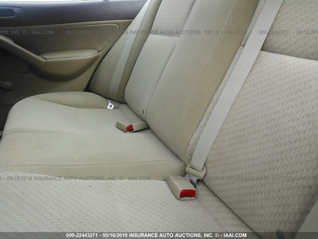 1HGES16394L006604 - 2004 HONDA CIVIC DX VP Mavi foto 8