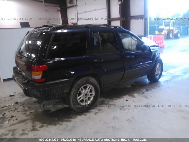 1J4GW48NX4C357897 - 2004 JEEP GRAND CHEROKEE LAREDO/COLUMBIA/FREEDOM 蓝色 照片 4