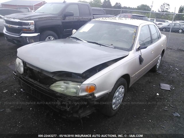 4T1BG12K6TU832461 - 1996 TOYOTA CAMRY DX/LE/XLE GOLD photo 2