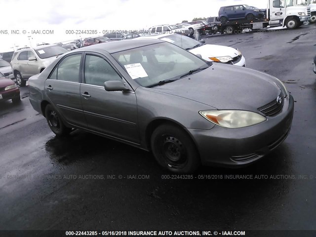 4T1BE32K74U904481 - 2004 TOYOTA CAMRY LE/XLE/SE GRAY photo 1