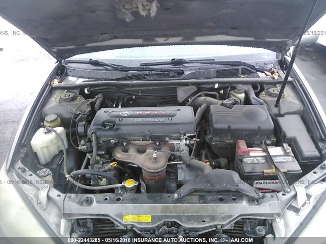 4T1BE32K74U904481 - 2004 TOYOTA CAMRY LE/XLE/SE GRAY photo 10