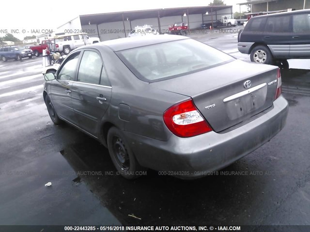 4T1BE32K74U904481 - 2004 TOYOTA CAMRY LE/XLE/SE GRAY photo 3