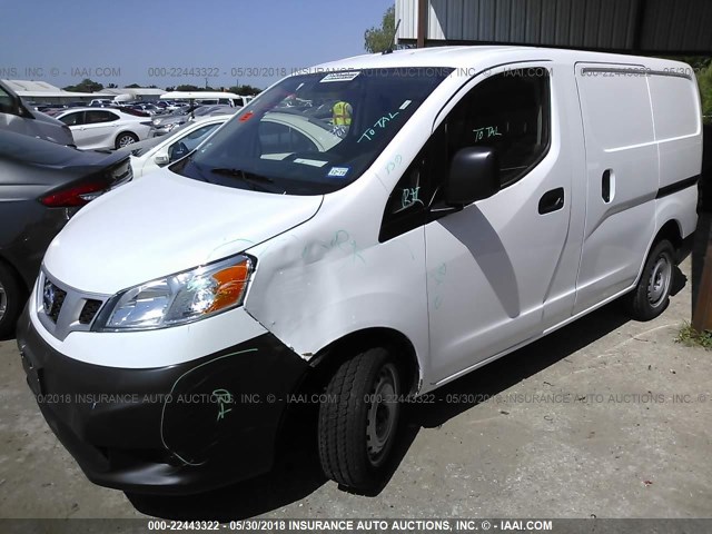 3N6CM0KN6JK691908 - 2018 NISSAN NV200 2.5S/2.5SV WHITE photo 2