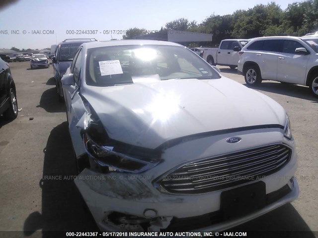 3FA6P0D99JR207007 - 2018 FORD FUSION TITANIUM/PLATINUM WHITE photo 6