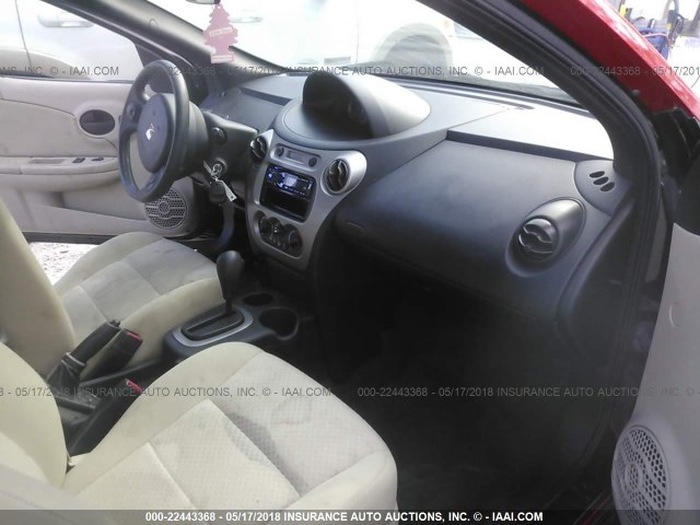 1G8AN12F34Z122666 - 2004 SATURN ION LEVEL 2 RED photo 5