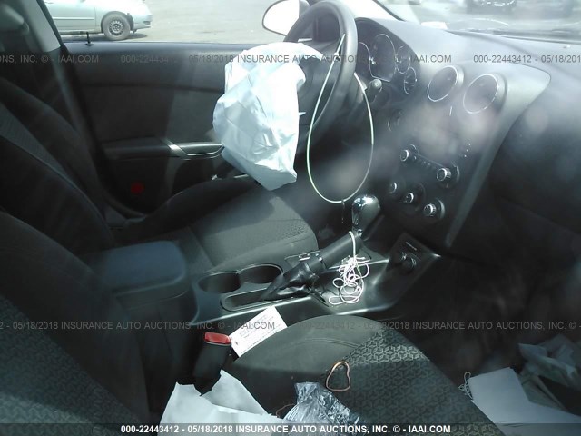 1G2ZF58BX74193239 - 2007 PONTIAC G6 VALUE LEADER/BASE BLUE photo 5