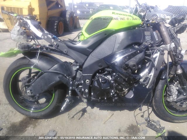 JKAZXCE128A006579 - 2008 KAWASAKI ZX1000 E GREEN photo 8