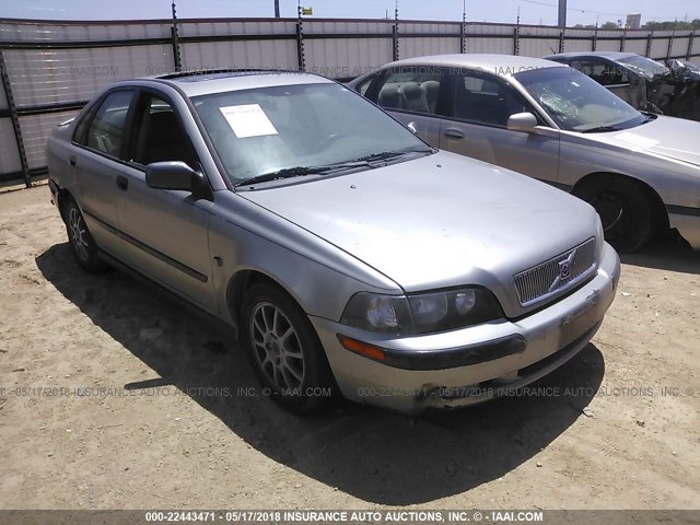 YV1VS29571F694110 - 2001 VOLVO S40 1.9T SILVER photo 1