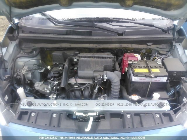 ML32F3FJ3HH000695 - 2017 MITSUBISHI MIRAGE G4 ES ლურჯი ფოტო 10