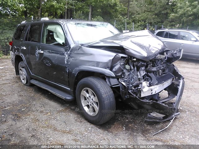 JTEBU5JRXC5079333 - 2012 TOYOTA 4RUNNER SR5/LIMITED/TRAIL GRAY photo 1