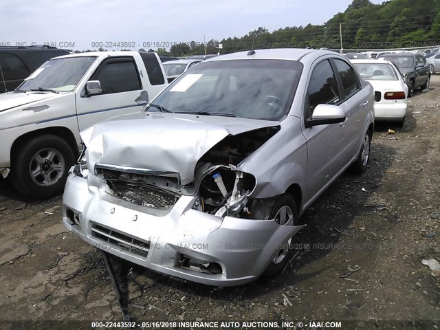 KL1TD5DE5AB132897 - 2010 CHEVROLET AVEO LS/LT 银色 照片 6