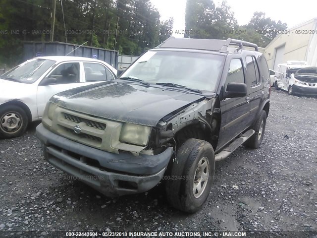 5N1ED28T6YC574399 - 2000 NISSAN XTERRA XE/SE BLACK photo 6