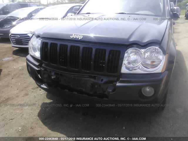 1J4GR48K45C651410 - 2005 JEEP GRAND CHEROKEE LAREDO/COLUMBIA/FREEDOM 黑色 照片 6