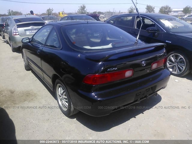 JH4DC4451XS006733 - 1999 ACURA INTEGRA LS BLACK photo 3